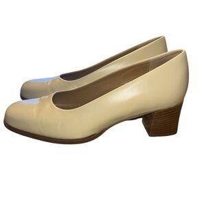 Dino Monti Nude Block Heels | 7